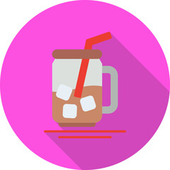 Iced Tea Vector Icon