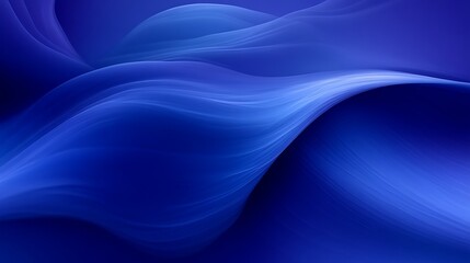 Obraz premium Abstract Blue Swirling Wave Design Background