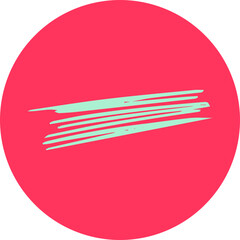 Fluorescent Neon Icons: Abstract and Modern Symbols, Handmade icon buttons