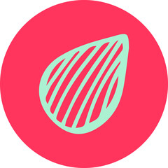 Fluorescent Neon Icons: Abstract and Modern Symbols, Handmade icon buttons