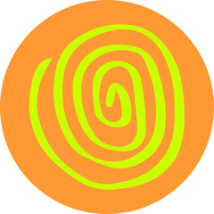 Fluorescent Neon Icons: Abstract and Modern Symbols, Handmade icon buttons