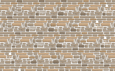 立体的な煉瓦の壁紙。背景。