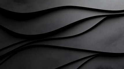 Fototapeta premium Dark wavy abstract background (3)