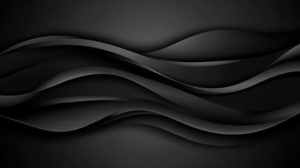 Obraz premium Dark wavy abstract background (9)