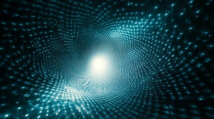 Abstract data vortex tunnel