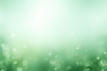 Green gradient background with sparkles.