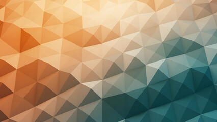 Obraz premium Minimalist modern minimal geometric background with subtle polygonal shapes in neutral colors, modern theme, calming, clean design backdrop