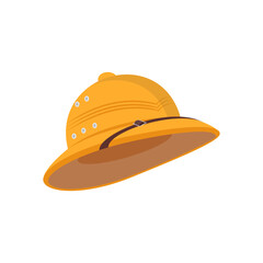 Pith Helmet, African Symbols Illustration