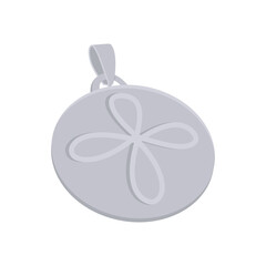 Tabono Necklace, African Symbols Illustration