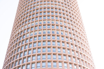 modern office building in glass