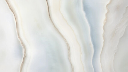 Obraz premium Subtle soft white and blue onyx gemstone texture background