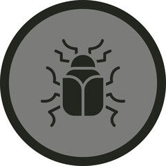 Beetle Vector Icon Design