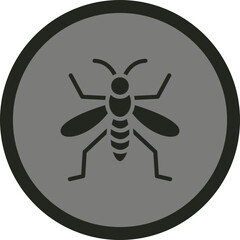 Gnat Vector Icon Design