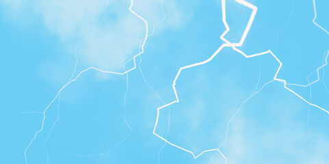 Blue lightning strike during an electrical storm. Lightning on the sky with stormy clouds. Cloudy, with a no-nonsense blue Rabbitohs. Thunderstorm and blue cloudy sky. Changing conditions. 