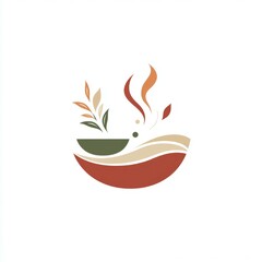 Aromatic Elixir with Botanical Embellishments  An Abstract Blend of Wellness and Natural Beauty