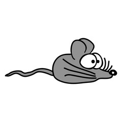 Mouse Mice Cute Little Rat Rodent Friendly Sweet Design Lover Art Vector Illustration Card T-Shirt Poster Sticker Graphic Print Decorative Drawing Isolated Logo Decoration Symbol Creative Cool Style
