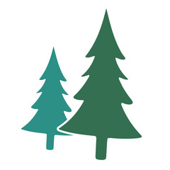pine trees