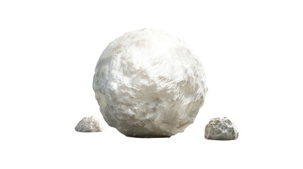 Fototapeta premium White dwarf, a celestial body formed when a stars outer layers are ejected, leaving a dense core behind isolated on transparent background