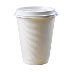 white paper cup
