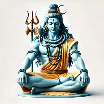happy maha Shivratri festival celebrated of lord shiva night, illustration design background