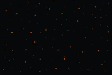 Scattered Orange Lights