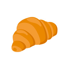 Croissant , Autumn Isolated Vector Illustration