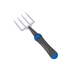Pitch Fork , Autumn Isolated Vector Illustration