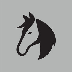 horse head silhouette