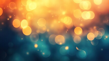 Blurred Gradient Background with Sophisticated Bokeh Effect