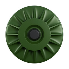 Advanced 3D Concept of a Modern Land Mine for Military Strategy