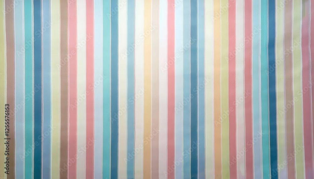 Poster soft pastel vertical stripe pattern for fabric, wall decor, or wrapping paper with a minimal retro a
