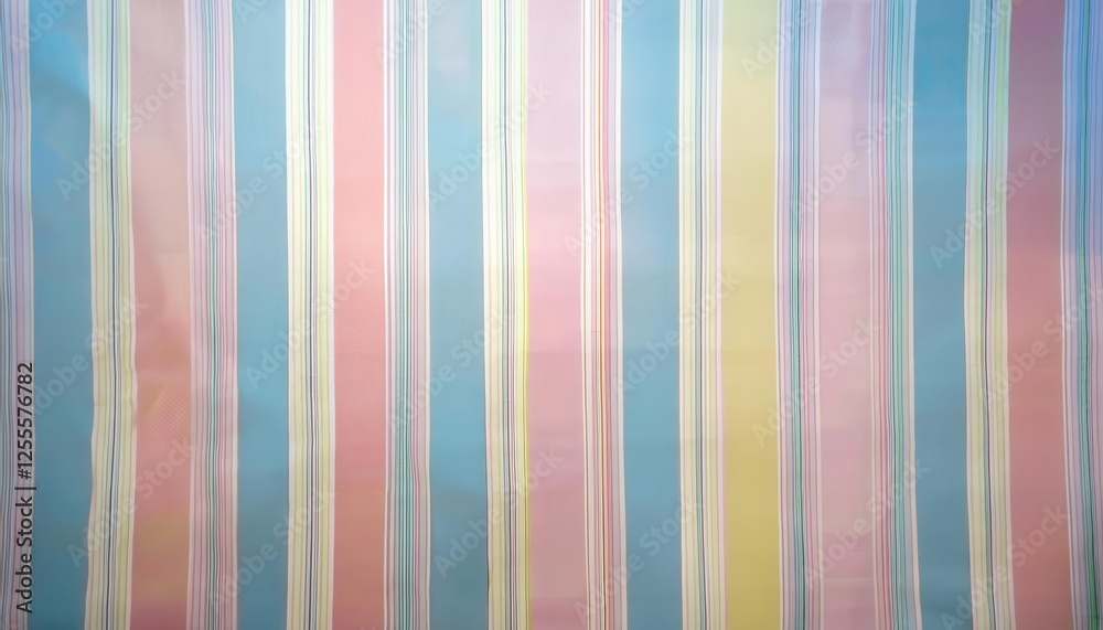 Aufkleber soft pastel vertical stripe pattern for fabric, wall decor, or wrapping paper with a minimal retro a