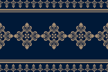 Navy blue background ,damask ,flower ,luxury ,pattern
