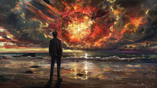 beautiful scene from jujutsu kaisen, landscape, 