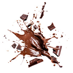 PNG Exploding chocolate background explosion white.