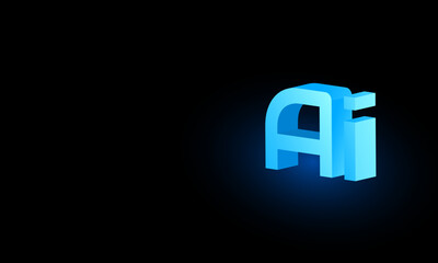 Artificial Intelligence ,AI chipset on circuit board, futuristic Technology Concept	
