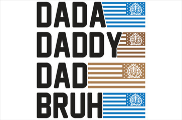 Naklejka premium Fathers day svg,dad svg,Fathers day svg t shirt design bundle,vector,retro dad design,daddy,silhouette,png,Cricut Cut Files,typography,mothers day,eps
