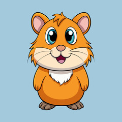 hamster  cartoon vector