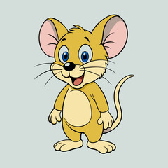 mouse cartoon vector