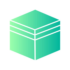 Mecca gradient icon