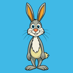 hare  cartoon vector