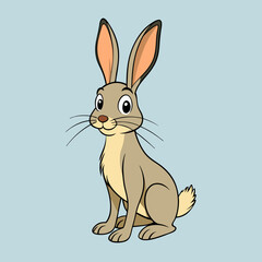 hare  cartoon vector