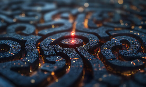 Finding an optimal path among many, relating to strategic planning, risk management