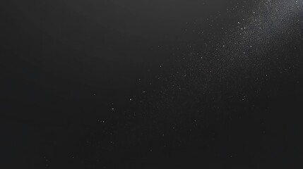 Dust particles, dark background, bokeh