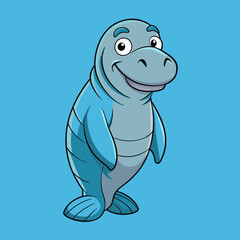 dugong cartoon