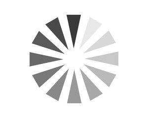 Loading bar status icon. Vector illustration. Vector loaded icons. Download progress. Donload or Upload.