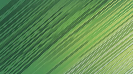 Obraz premium Abstract green diagonal lines background
