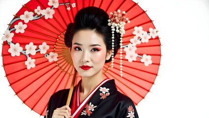 japanese woman with fan