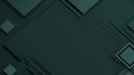 Obraz premium Abstract green squares background