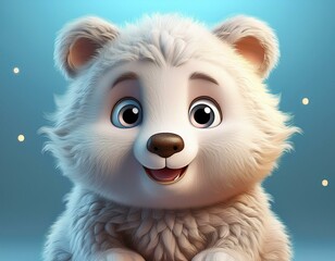 Fototapeta premium Niedlicher Eisbär